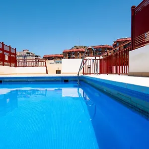 Lägenhet Apartamento Agua Gibralfaro Centro Con Piscina, Málaga